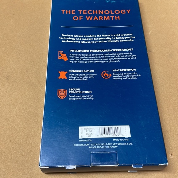 Dockers Genuine Leather Gloves - Picture 4 of 6